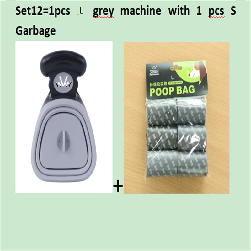Foldable Pooper Scooper with Eco-Friendly Decomposable Bags