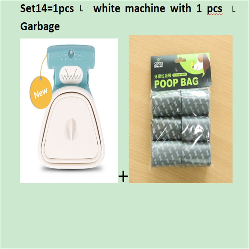 Foldable Pooper Scooper with Eco-Friendly Decomposable Bags