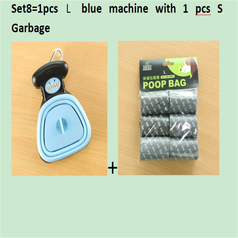 Foldable Pooper Scooper with Eco-Friendly Decomposable Bags