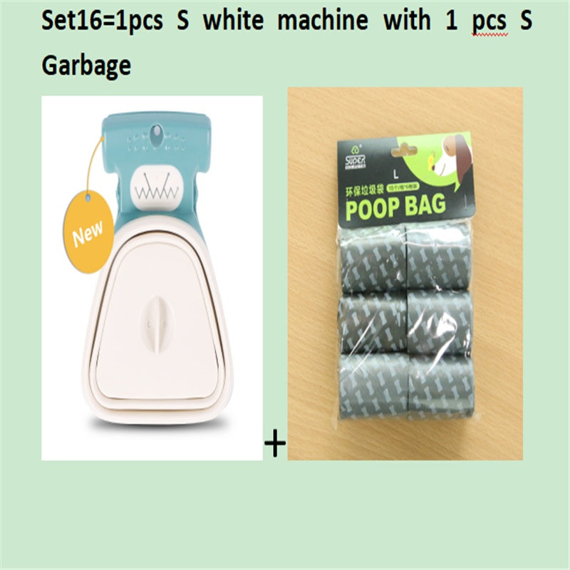 Foldable Pooper Scooper with Eco-Friendly Decomposable Bags