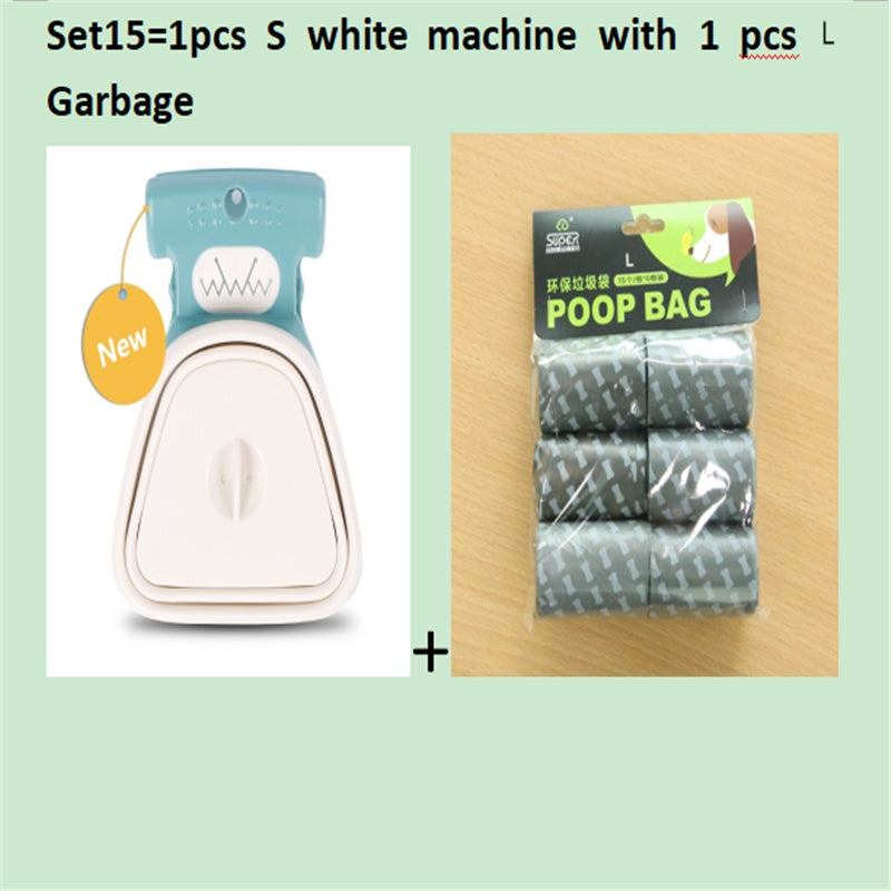 Foldable Pooper Scooper with Eco-Friendly Decomposable Bags