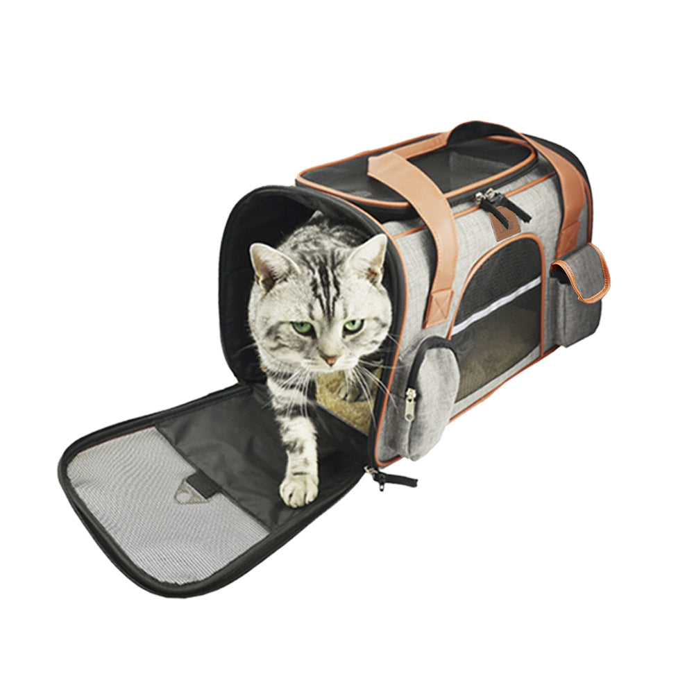 Premium Pet Travel Carrier & Car Seat – Safe, Cozy Rides for Your Dog