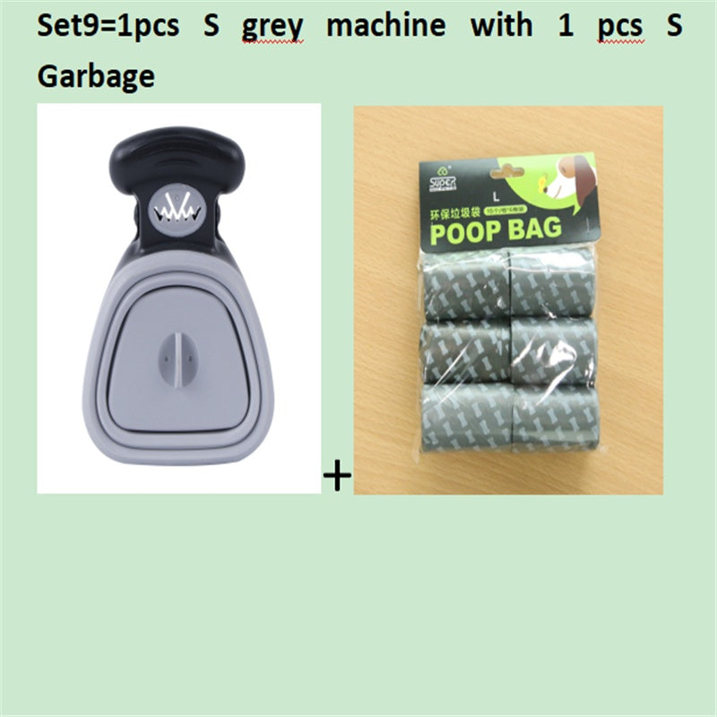 Foldable Pooper Scooper with Eco-Friendly Decomposable Bags