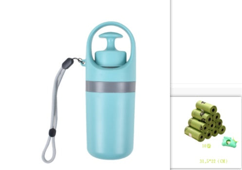 No-Touch Dog Poop Scooper with Built-In Bag Dispenser