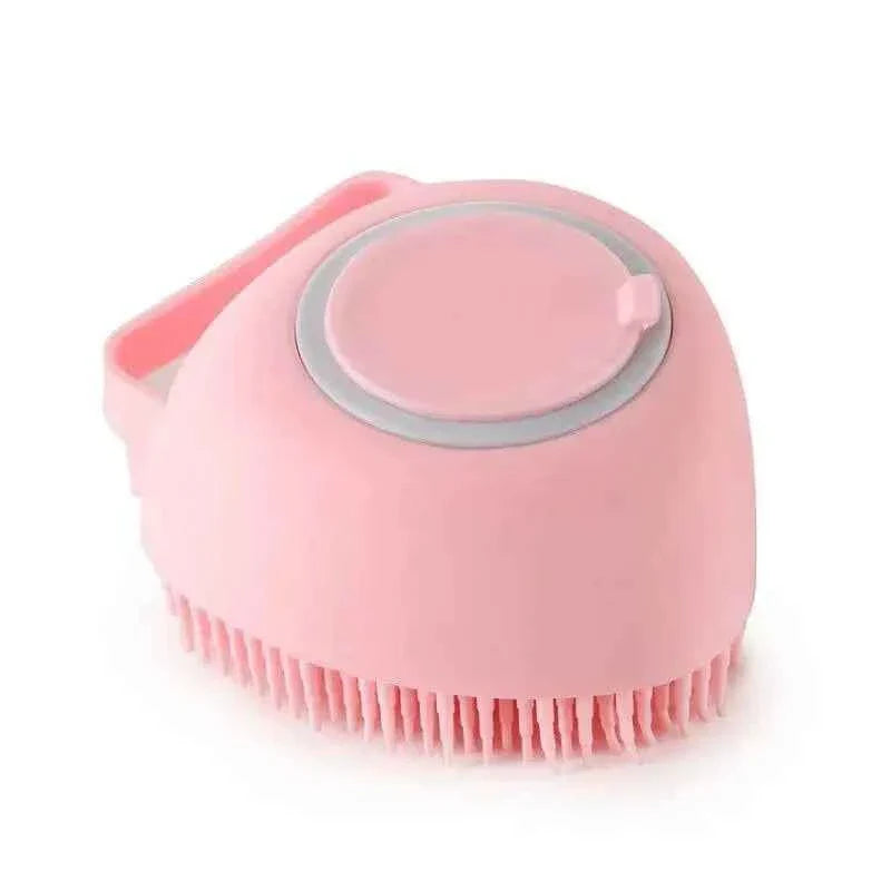 Pet Bath Massage Brush – Soft Silicone Grooming Tool for Dogs & Cats