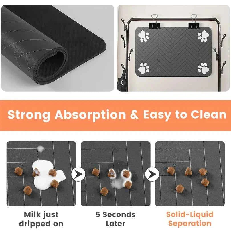 Waterproof Pet Feeding Mat – No More Messy Floors