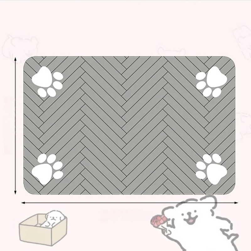 Waterproof Pet Feeding Mat – No More Messy Floors
