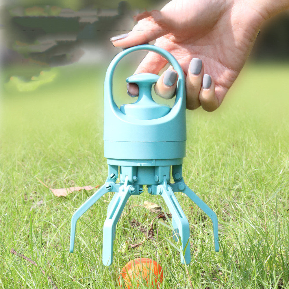No-Touch Dog Poop Scooper with Built-In Bag Dispenser