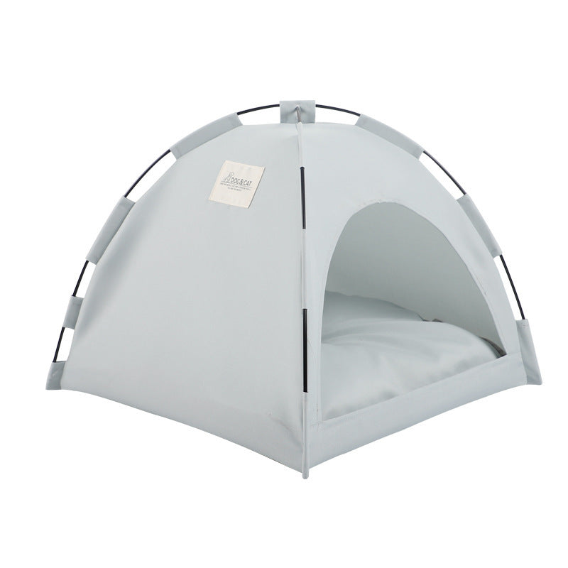 Cozy Pet Tent Bed – Your Pet's Favorite Hideaway for Naps & Adventures
