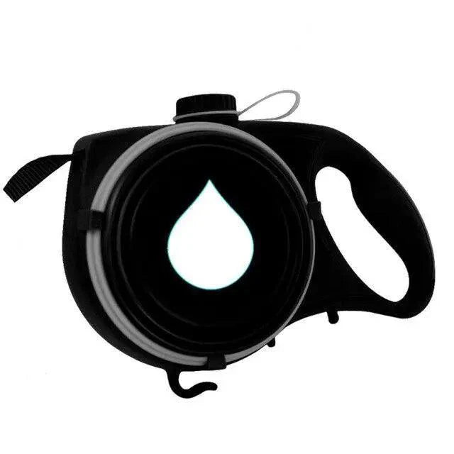 3-in-1 Pet Leash with Water Bottle & Waste Bag Dispenser