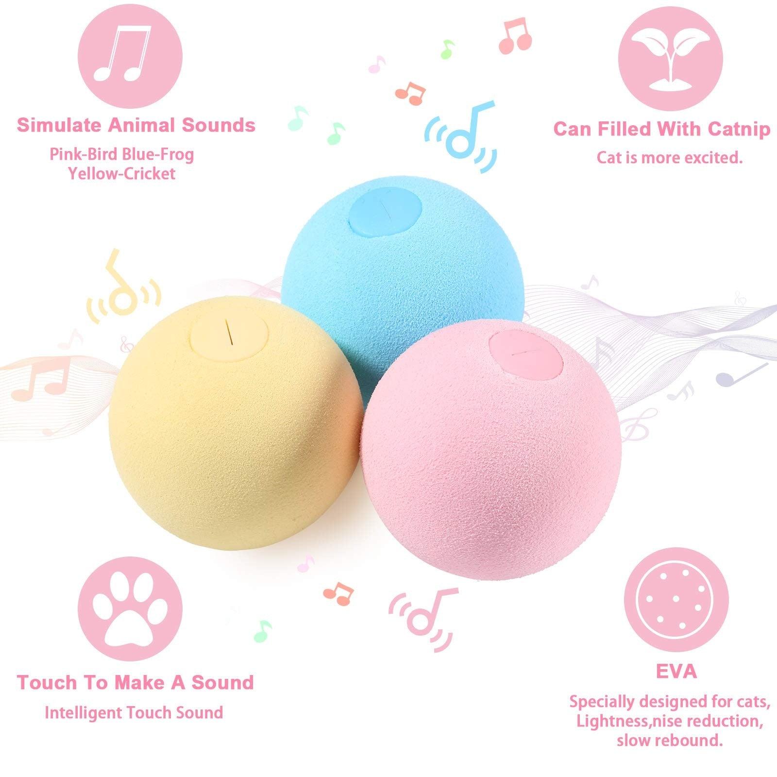 Chirping Catnip Ball – The Cat Toy That Drives Cats Absolutely Wild