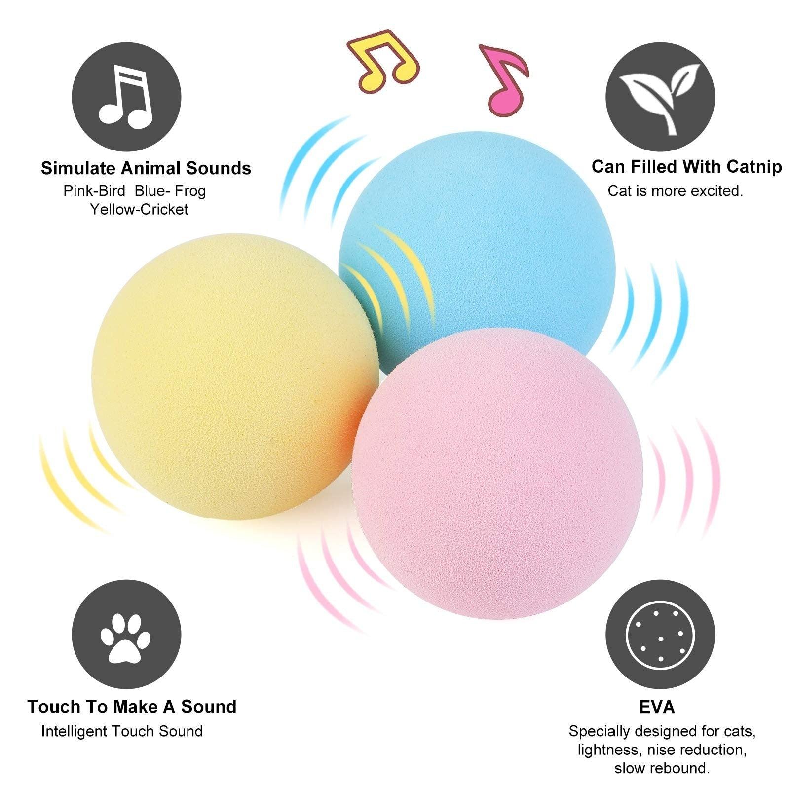 Chirping Catnip Ball – The Cat Toy That Drives Cats Absolutely Wild