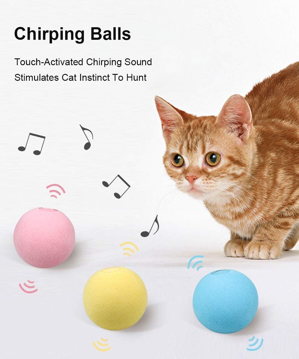 Chirping Catnip Ball – The Cat Toy That Drives Cats Absolutely Wild